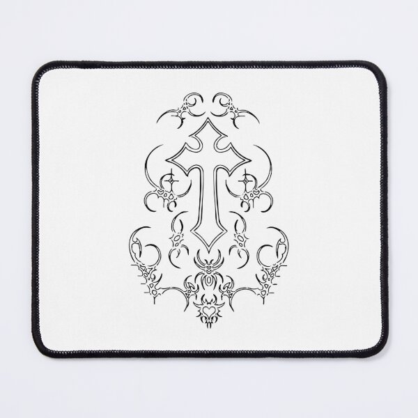 Item preview, Cyber Sigil Cross – Gothic Heart and Spider Aesthetic designed and sold by Dem0r.