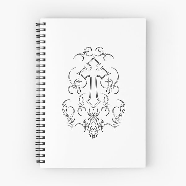 Item preview, Cyber Sigil Cross – Gothic Heart and Spider Aesthetic designed and sold by Dem0r.