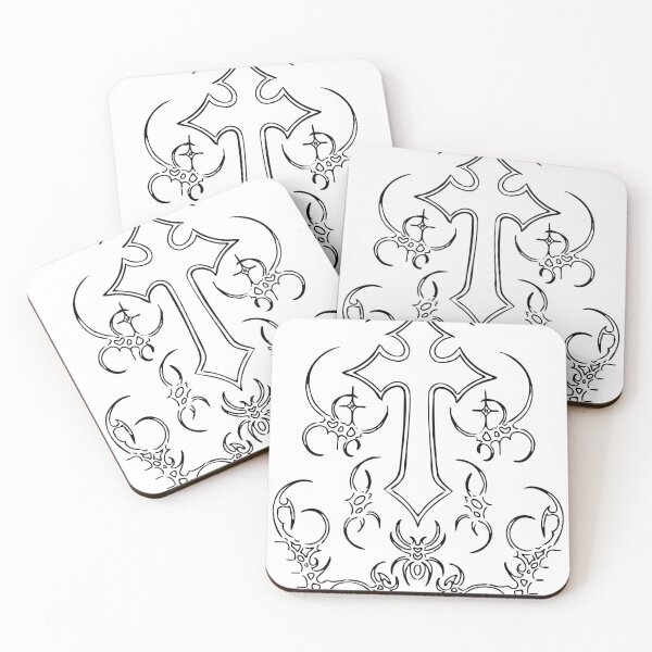 Item preview, Cyber Sigil Cross – Gothic Heart and Spider Aesthetic designed and sold by Dem0r.