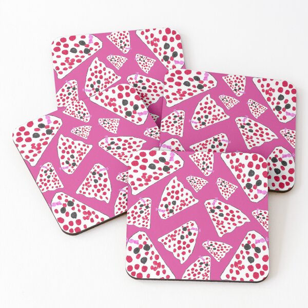 Item preview, Cute Ghost Pink Bow Red Polka Dot Pattern designed and sold by nimbfeja.