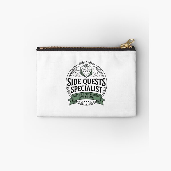 Item preview, Side Quests Specialist Certified Distractible Adventurer Design designed and sold by Fenay Designs.