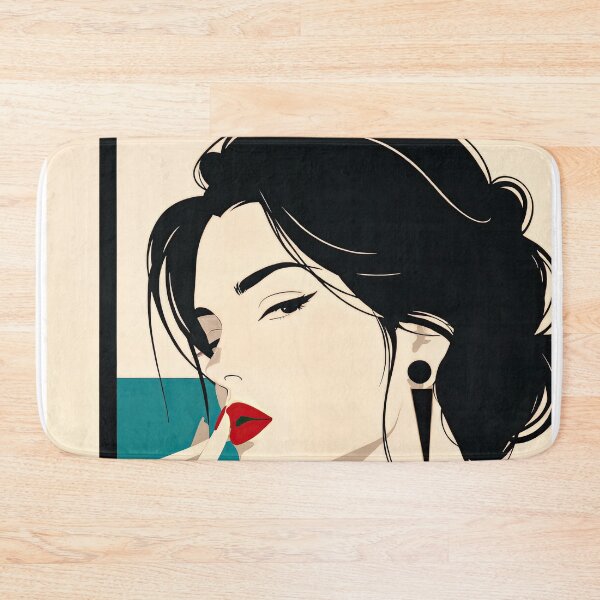 Item preview, Wall Art - Postcard - Poster - Minimalist Glamour in Bold Contrast designed and sold by ForeverPrintsOK.