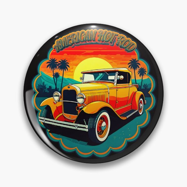 Item preview, Vintage 1932 Roadster Tropical Sunset designed and sold by rgagliardi2017.