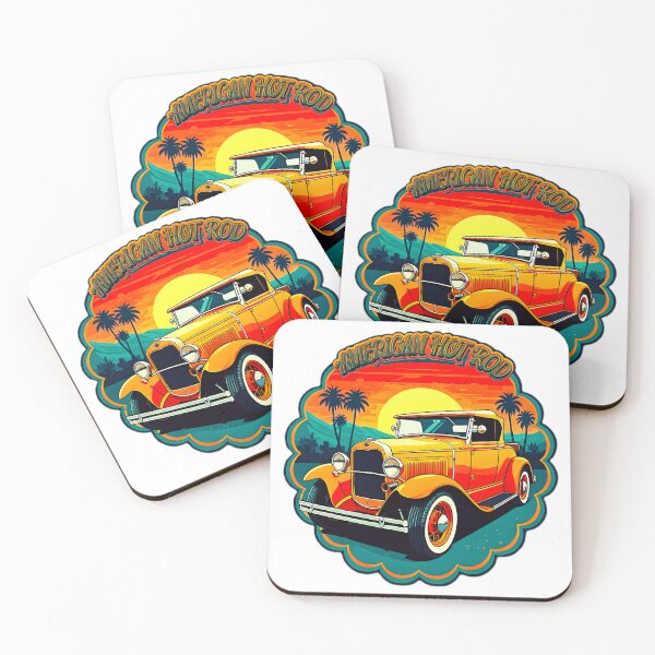 Item preview, Vintage 1932 Roadster Tropical Sunset designed and sold by rgagliardi2017.