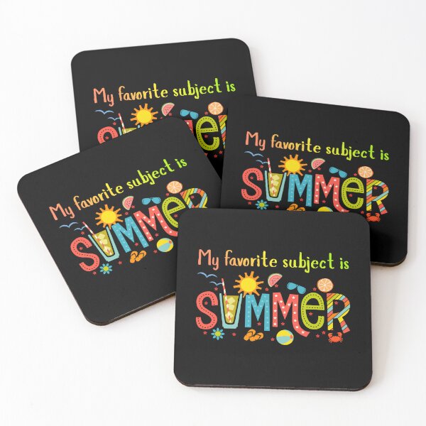 Item preview, My Favorite Subject is Summer - Made It To May Teacher designed and sold by tellia-kallisto.
