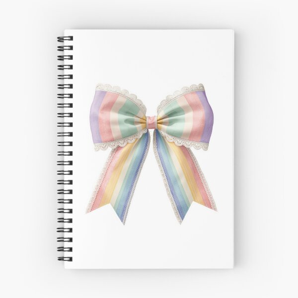 Item preview, Pastel Rainbow Coquette Lace Pride Bow designed and sold by xMErCUrY03x.