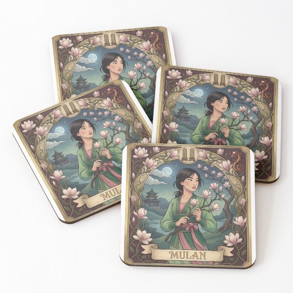Item preview, Mulan with Magnolia Flower designed and sold by Avenelle.