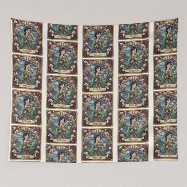 Item preview, Mulan with Magnolia Flower designed and sold by Avenelle.