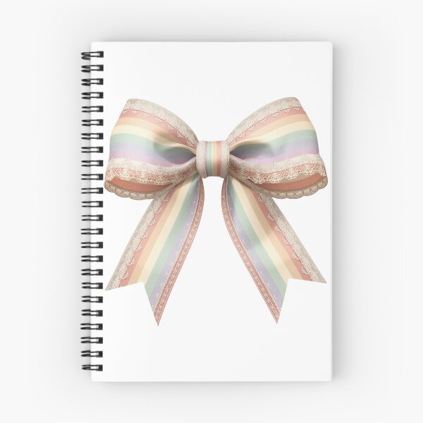 Item preview, Pastel Rainbow Coquette Lace Pride Bow V.1 designed and sold by xMErCUrY03x.