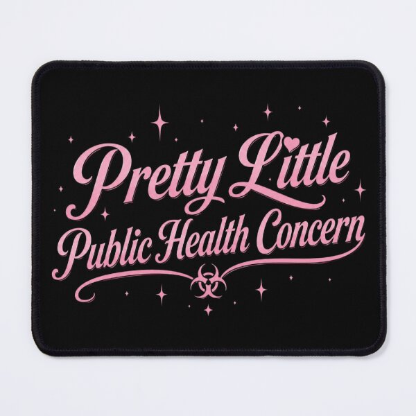 Item preview, Pretty Little Public Health Concern Pandemic Hantavirus Humour designed and sold by ArcanePrintsxo.