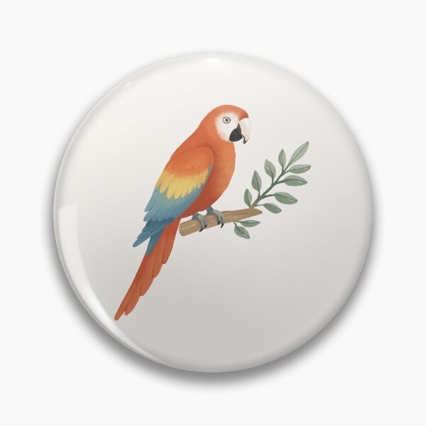Item preview, Scarlet macaw designed and sold by Elenanaylor.