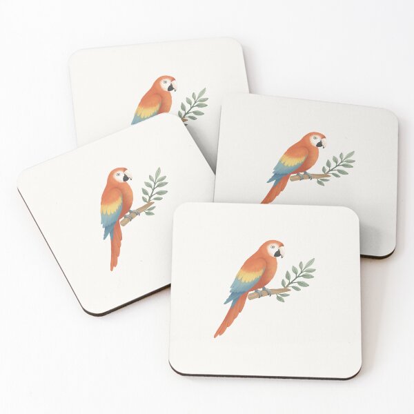 Item preview, Scarlet macaw designed and sold by Elenanaylor.