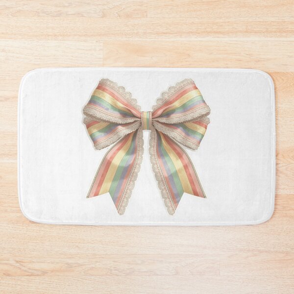 Item preview, Pastel Rainbow Coquette Lace Pride Bow V.2 designed and sold by xMErCUrY03x.