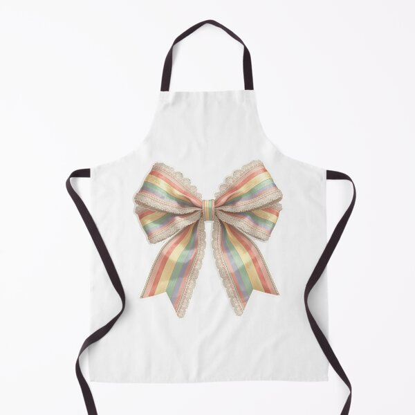 Item preview, Pastel Rainbow Coquette Lace Pride Bow V.2 designed and sold by xMErCUrY03x.
