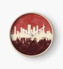 San Francisco California Skyline Clock