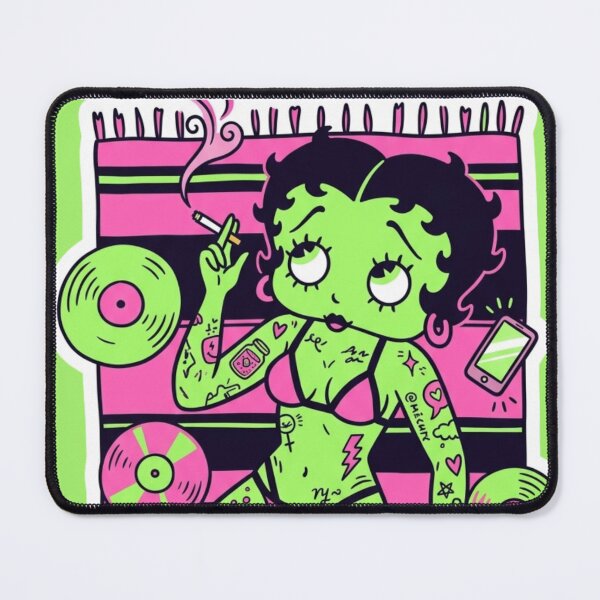 Item preview, “Vinyl Siren Sunbathes on Her Own Bad Decisions” designed and sold by Print Fiction.