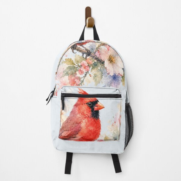 Item preview, Cardinal watercolor designed and sold by Moon Hollow Outfitters.
