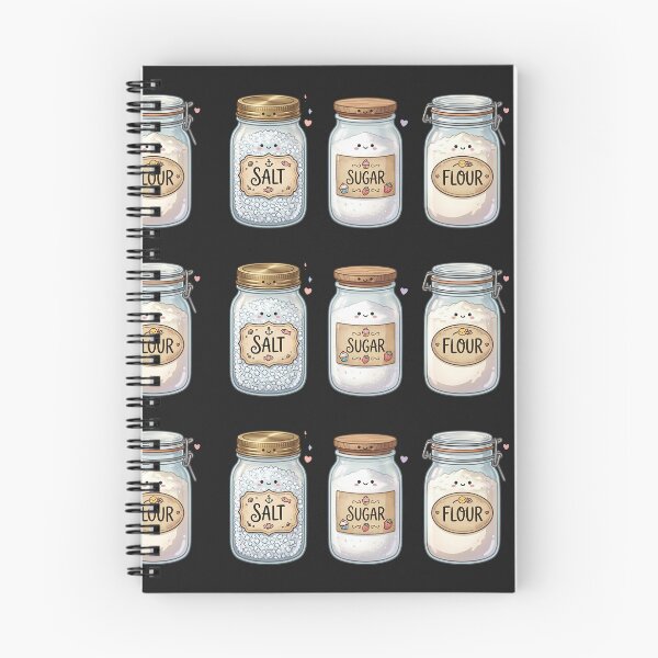 Item preview, The Cozy Kitchen Trio: Salt, Sugar and Flour designed and sold by jo-e-basta.
