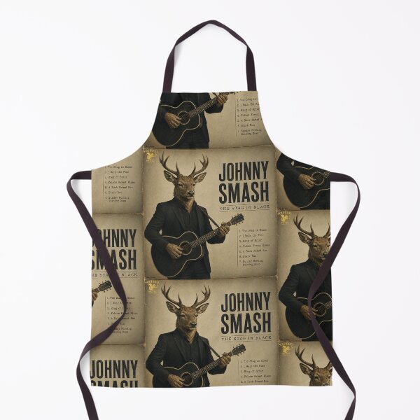 Item preview, Johnny Smash The Stag in Black designed and sold by MissTerryWoman.