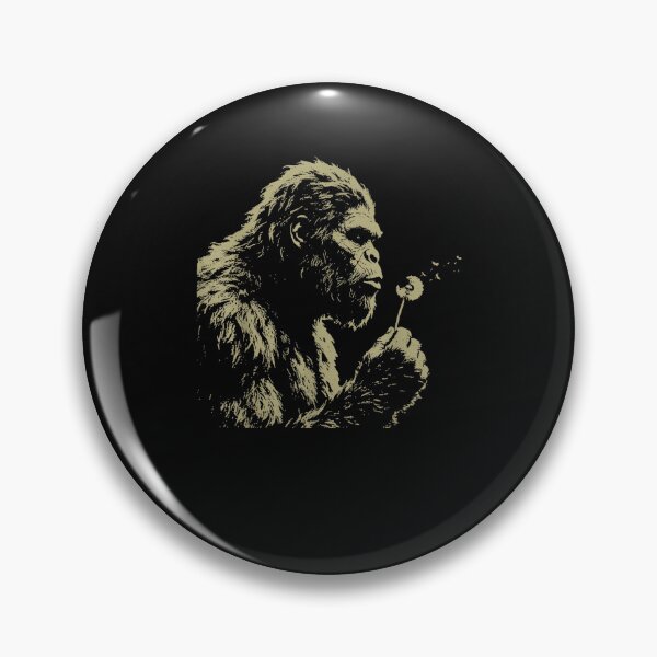Item preview, Bigfoot Dandelion Wish Cryptid Fan designed and sold by SanTiOmal.