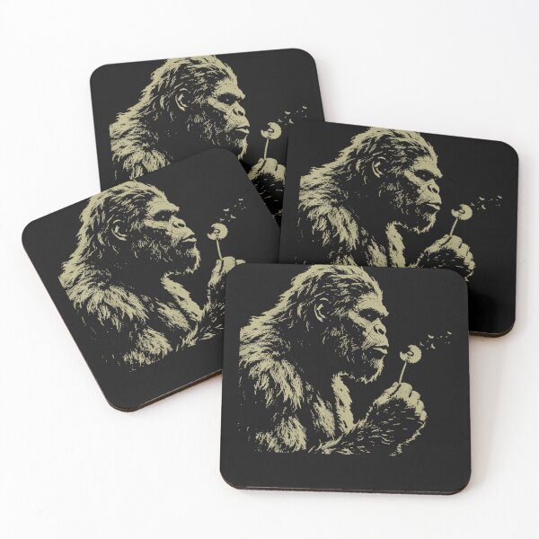 Item preview, Bigfoot Dandelion Wish Cryptid Fan designed and sold by SanTiOmal.