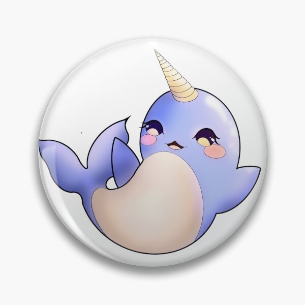 Item preview, Chibi Narwhal designed and sold by LizzInk.