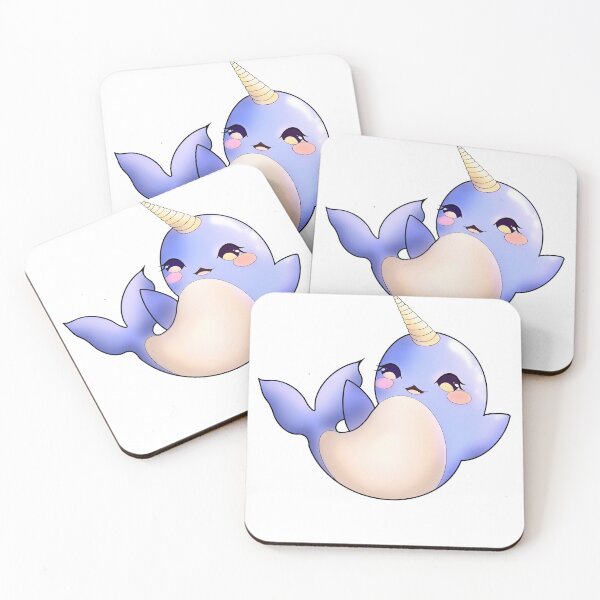 Item preview, Chibi Narwhal designed and sold by LizzInk.