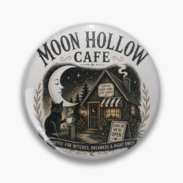 Item preview, Moon Hollow Cafe designed and sold by Moon Hollow Outfitters.