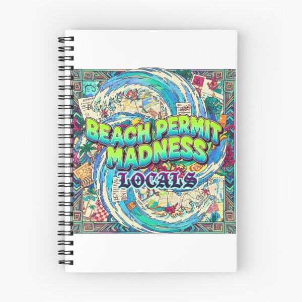 Item preview, Beach permit madness | Main Character Energy Gift for Locals designed and sold by FitEnvy.