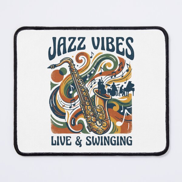 Item preview, Jazz Vibes Live and Swinging Saxophone Pianist New Orleans Funky designed and sold by Milasneeze.