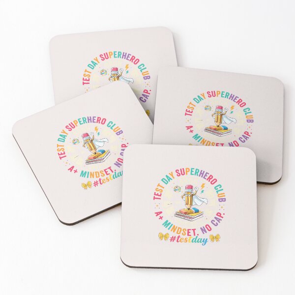 Item preview, Test Day Superhero Club Teacher Testing Motivation School Design designed and sold by BrookePage271.