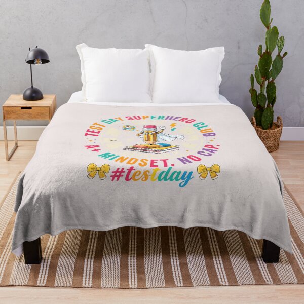 Item preview, Test Day Superhero Club Teacher Testing Motivation School Design designed and sold by BrookePage271.