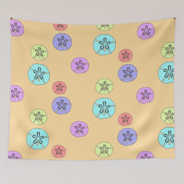 Item preview, Colorful Sand Dollars designed and sold by Leapingdoe.
