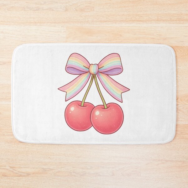 Item preview, Pastel Rainbow Pride Cherry Bow Aesthetic designed and sold by xMErCUrY03x.