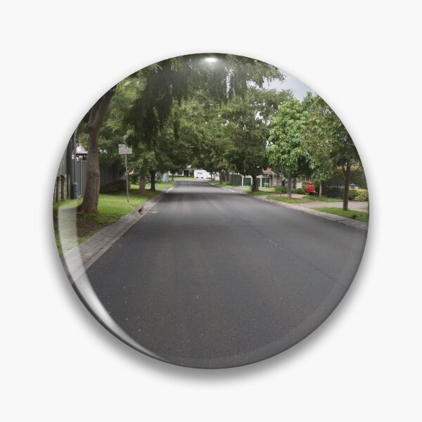 Item preview, Suburban road on an overcast day designed and sold by getmybookstore.