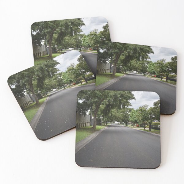 Item preview, Suburban road on an overcast day designed and sold by getmybookstore.