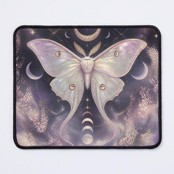 Item preview, Ethereal Celestial Luna Moth and Starry Moons designed and sold by Glitchart66.