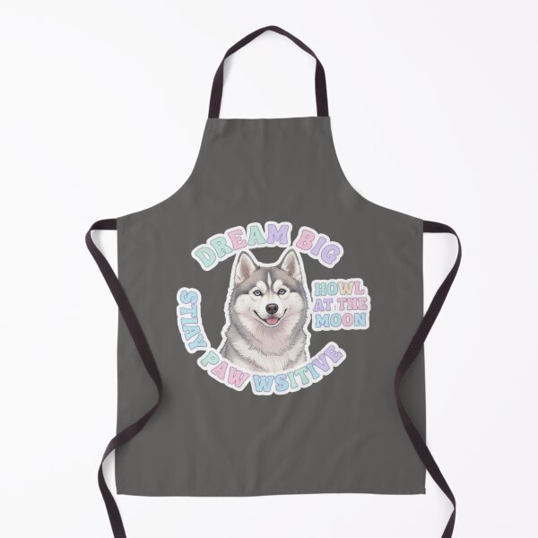 Item preview, Cute Husky Motivational Quote designed and sold by Chromatic Artistry.