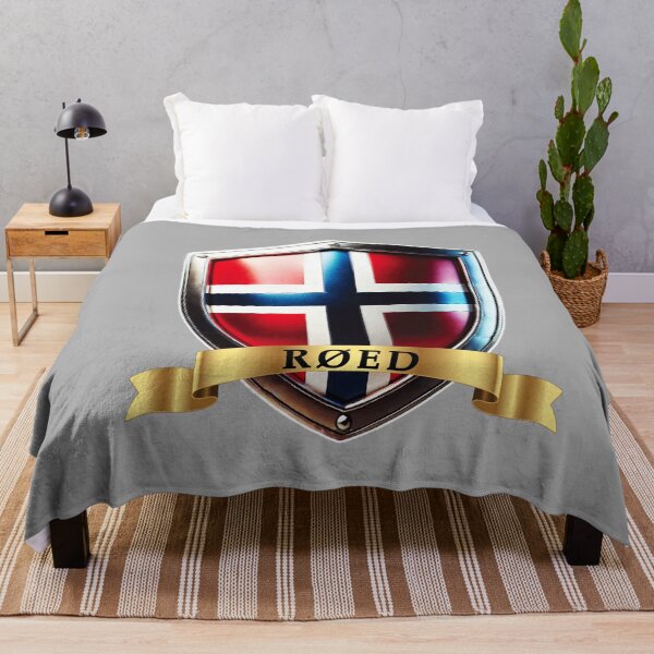 Artikelvorschau, Roed Norwegen Wappenschild entworfen und verkauft von Highlandkings.