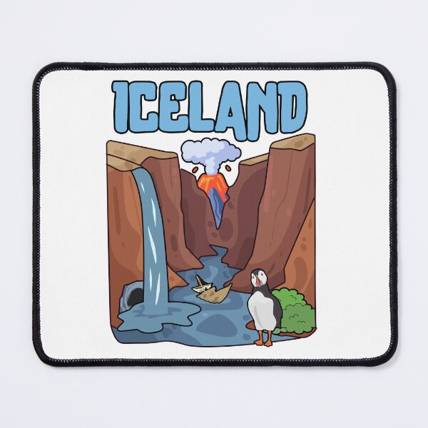 Item preview, Iceland - Iceland Stamp - Funny gifts for Iceland enthusiasts designed and sold by iX-Physio.