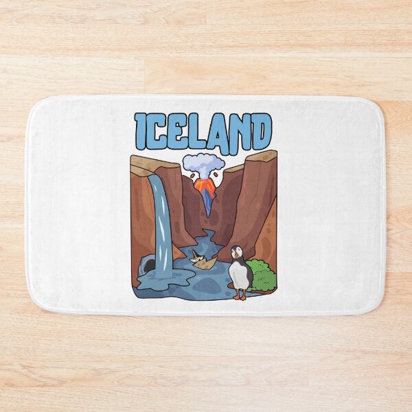 Item preview, Iceland - Iceland Stamp - Funny gifts for Iceland enthusiasts designed and sold by iX-Physio.