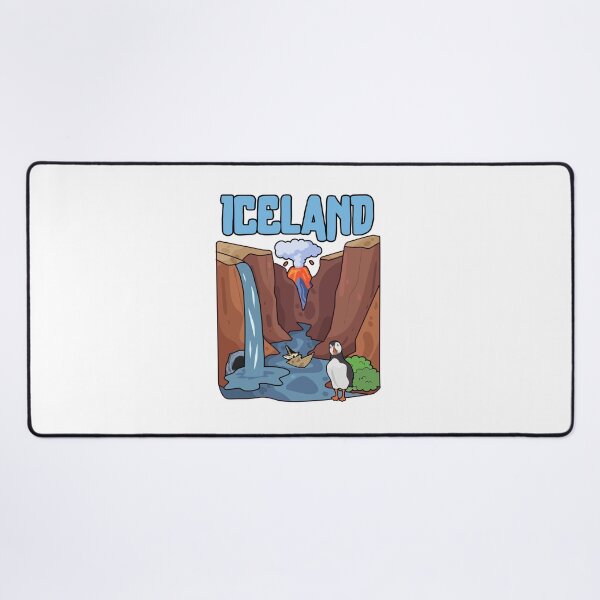 Item preview, Iceland - Iceland Stamp - Funny gifts for Iceland enthusiasts designed and sold by iX-Physio.