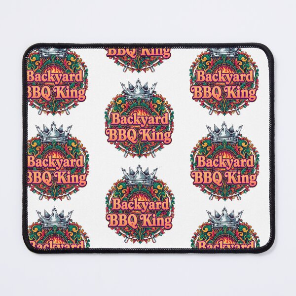 Item preview, Backyard BBQ king | Main Character Energy Gift for Families designed and sold by FitEnvy.