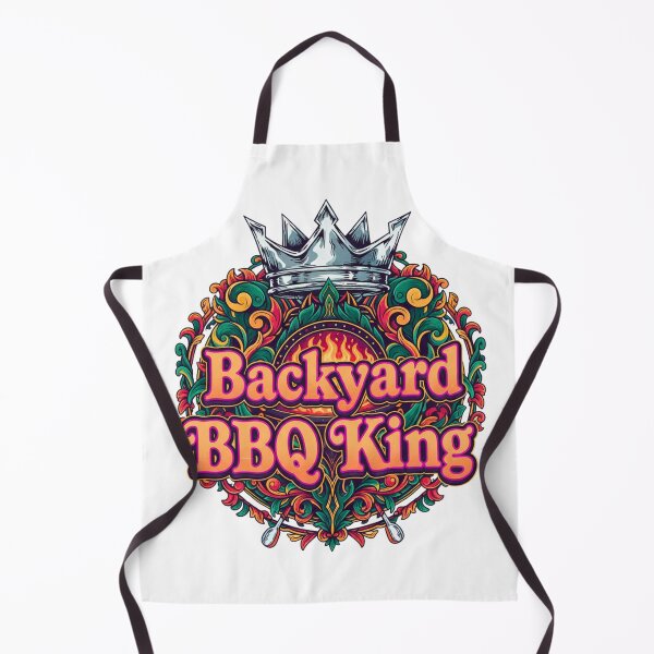 Item preview, Backyard BBQ king | Main Character Energy Gift for Families designed and sold by FitEnvy.