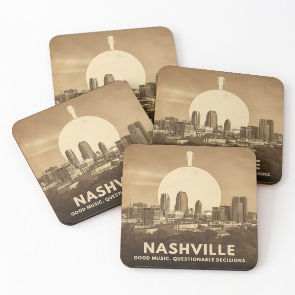 Item preview, Nashville: Good Music. Questionable Decisions. [Flavor 2] designed and sold by Mildly Thriving Co..