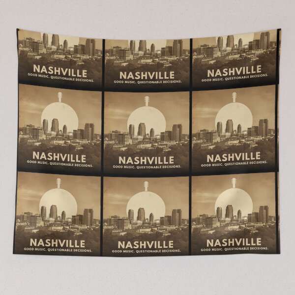 Item preview, Nashville: Good Music. Questionable Decisions. [Flavor 2] designed and sold by Mildly Thriving Co..
