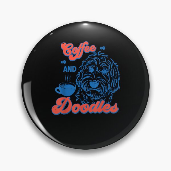 Item preview, Coffee And Doodles Dog Owner Coffee Lover Gift designed and sold by SanTiOmal.