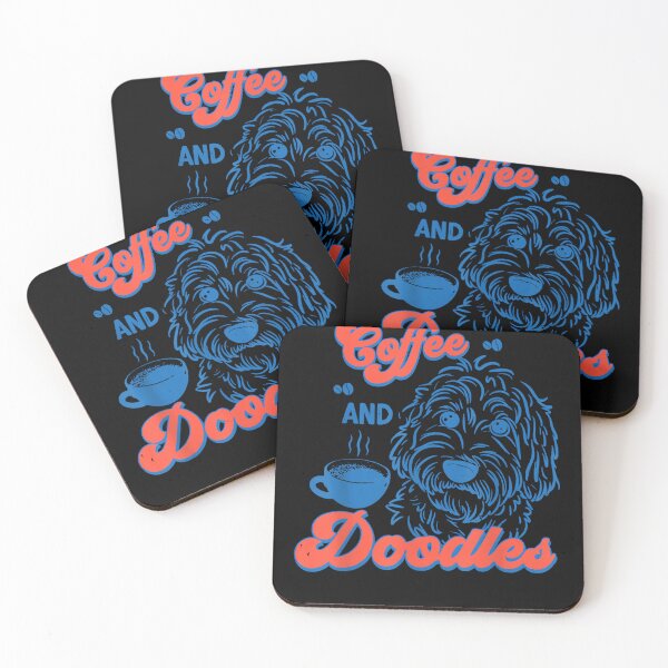 Item preview, Coffee And Doodles Dog Owner Coffee Lover Gift designed and sold by SanTiOmal.