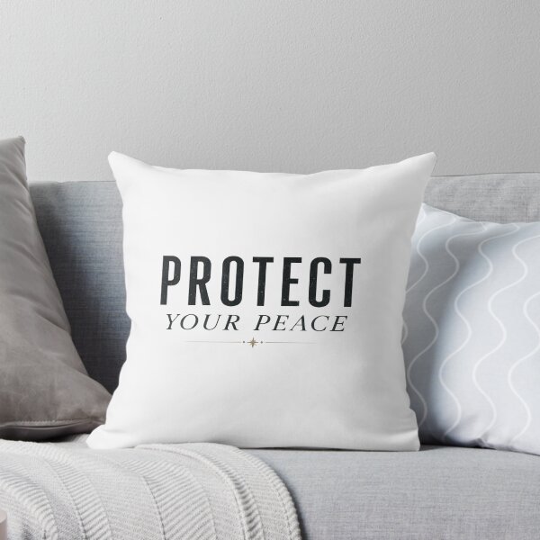 Item preview, Protect Your Peace Minimalist Emotional Wellness Typography Design designed and sold by astersgraphics.