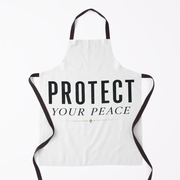 Item preview, Protect Your Peace Minimalist Emotional Wellness Typography Design designed and sold by astersgraphics.